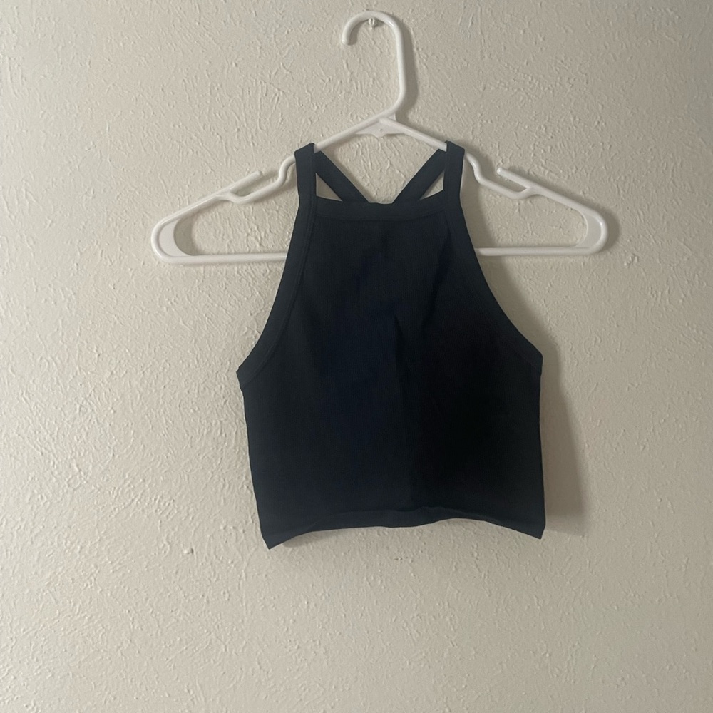 Wild Fable Black Crop Top